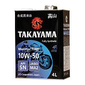 Takayama Mototec 7000 4T 10W-50 API SN JASO MA2 4л металл