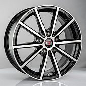 ALCASTA M61 6.5x16/5x110 ET38 D65.1 Black